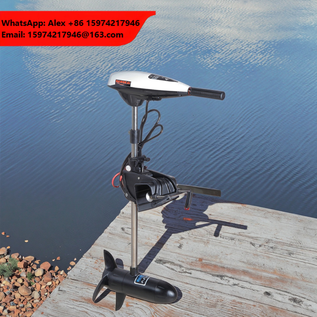 Fishing Kayak Trolling Motor - 고출력 12V 65LB 추력 전기 트롤링