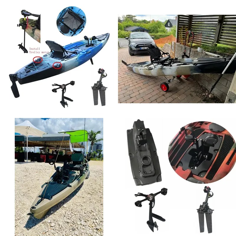 Fishing Kayak Sit In - 싱글 페달 전기 모터 낚시 모터