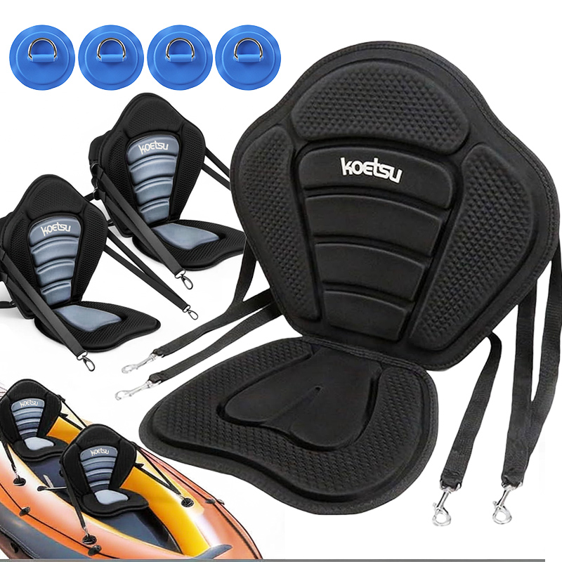 카약 시트 조정 가능한 EVA 등받이 패들 보드 쿠션  - Fishing Kayak Crate 리뷰 및 가격