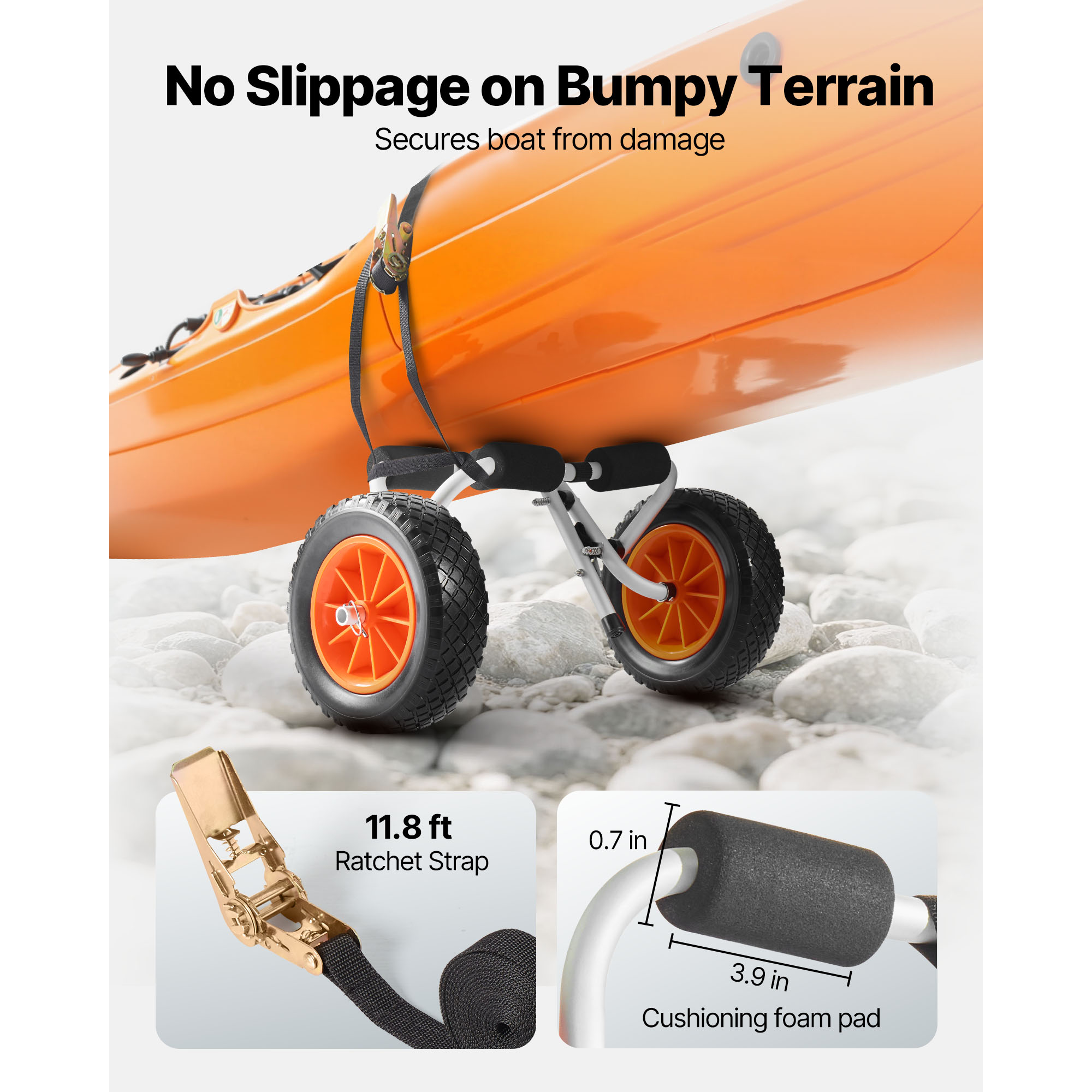 SucceBuy 200파운드 카약 카트 접이식 카약 트 - Fishing Kayak Crate 리뷰 및 가격