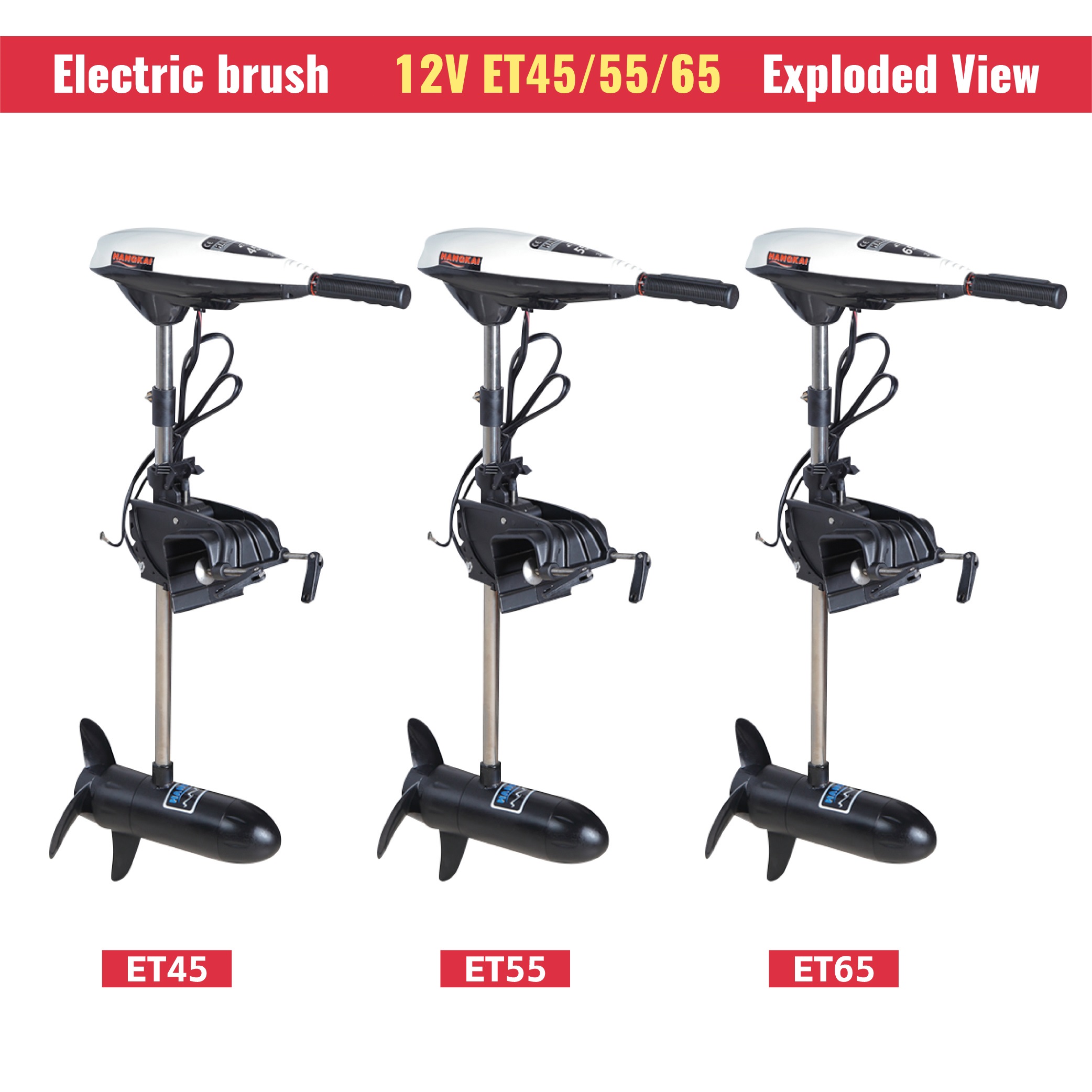 12V, 600W, 55LBS의 강력한 추진력을 가진  - Fishing Kayak Trolling Motor 리뷰 및 가격