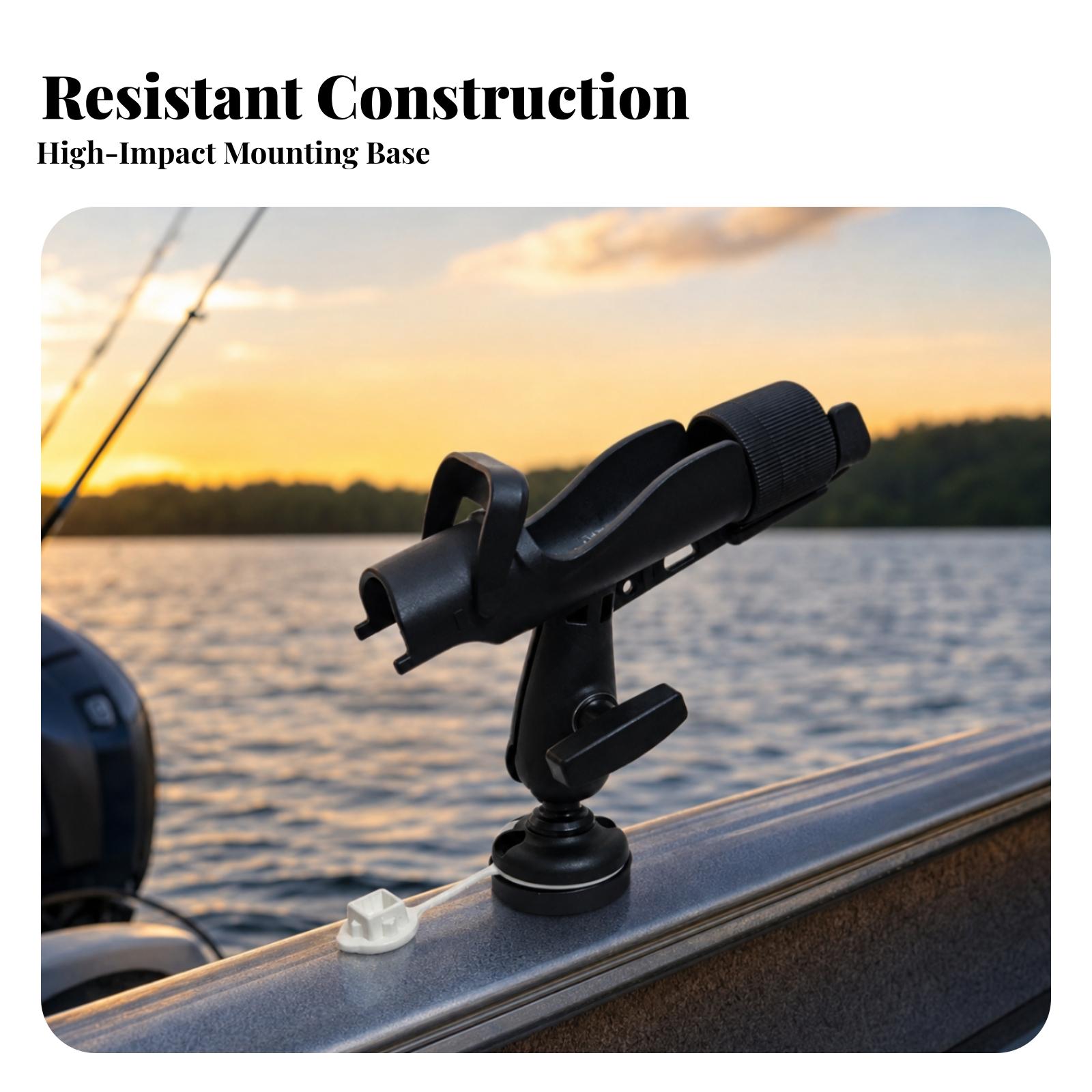 흡착식 낚싯대 거치대, 낚시꾼, 카약, 보트에 사용할  - Fishing Kayak Rod Holder 리뷰 및 가격