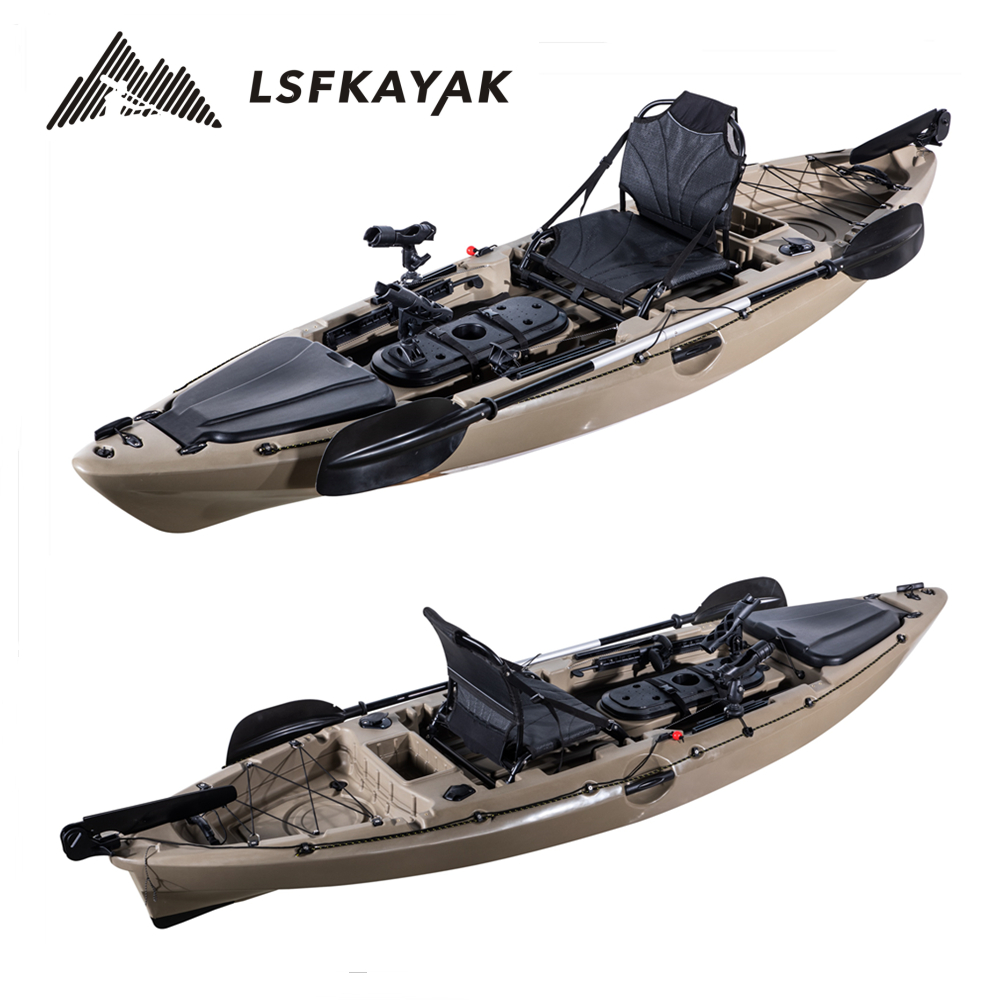LSF 1등급 싱글 낚시 카약 플라스틱 보트 낚시용 1 - Fishing Kayak Pedal Drive 리뷰 및 가격